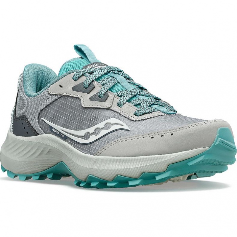 Saucony Aura TR Women's Trail Running Shoes Grey | IRELAND ZTQI