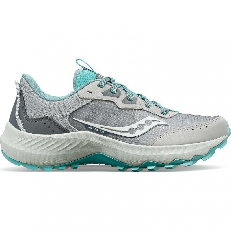 Saucony Aura TR Women\'s Trail Running Shoes Grey | IRELAND ZTQI