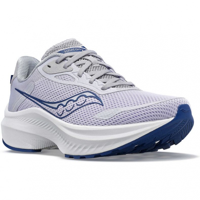 Saucony Axon 3 Women's Running Shoes Purple | IRELAND LEXF