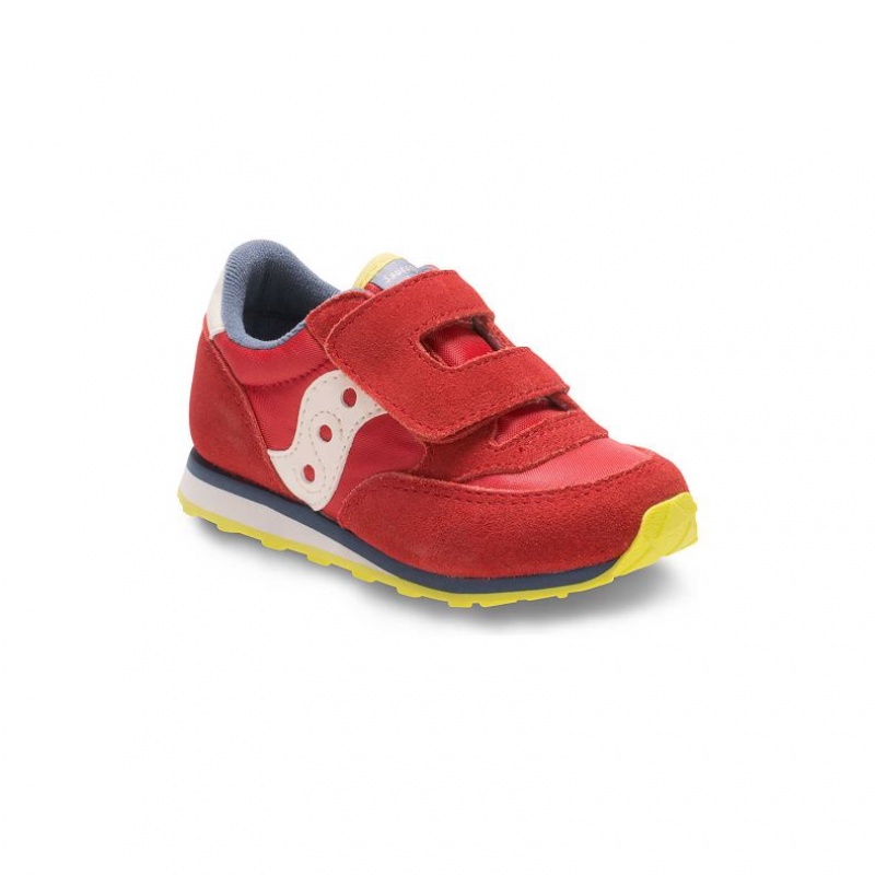 Saucony Baby Jazz Hook & Loop Little Kids'' Sneakers Red | IRELAND BELI