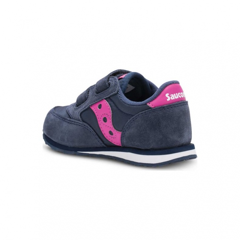 Saucony Baby Jazz Hook & Loop Little Kids'' Sneakers Navy | IRELAND CUZH