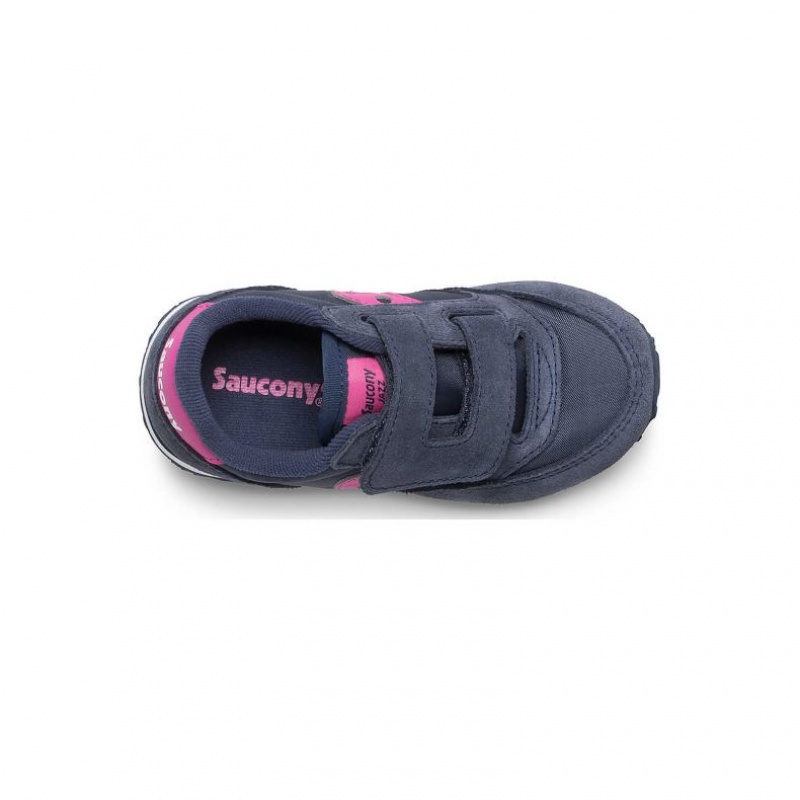 Saucony Baby Jazz Hook & Loop Little Kids'' Sneakers Navy | IRELAND CUZH