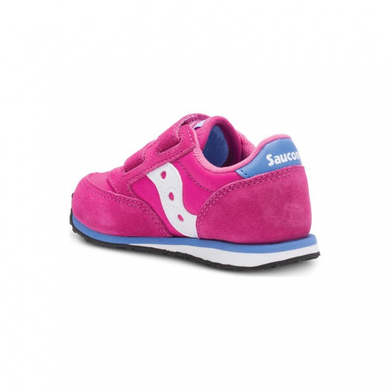 Saucony Baby Jazz Hook & Loop Little Kids'' Sneakers Pink | IRELAND XCTW