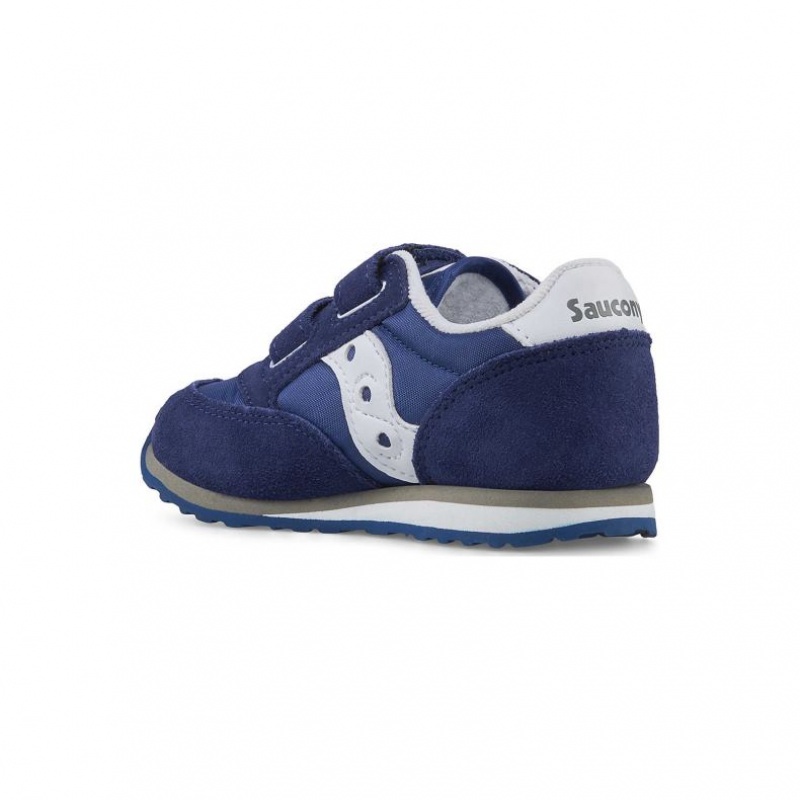 Saucony Baby Jazz Hook & Loop Little Kids'' Sneakers Navy | IRELAND AIQJ