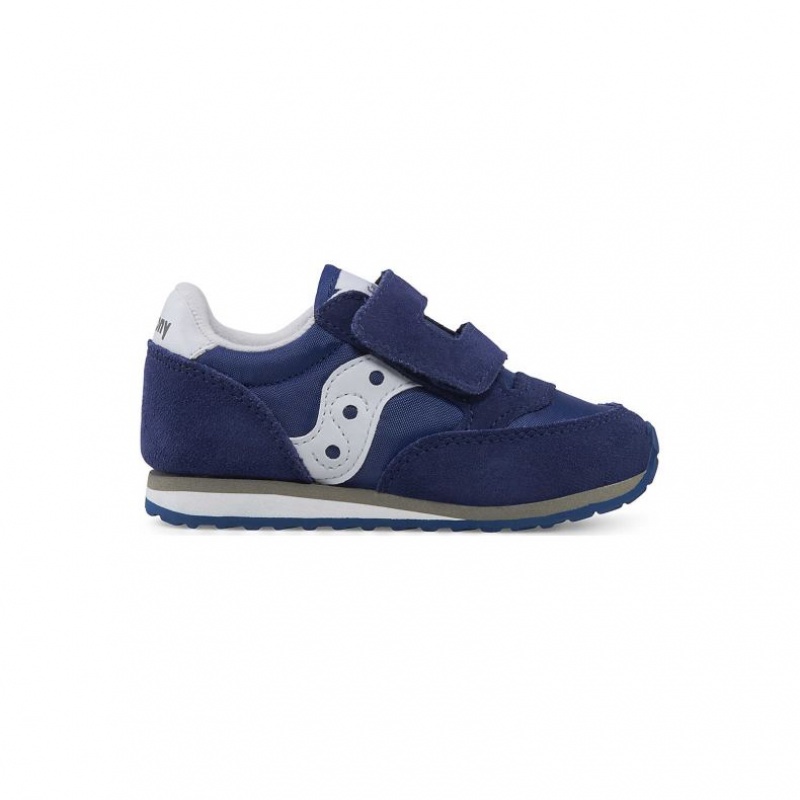 Saucony Baby Jazz Hook & Loop Little Kids\'\' Sneakers Navy | IRELAND AIQJ