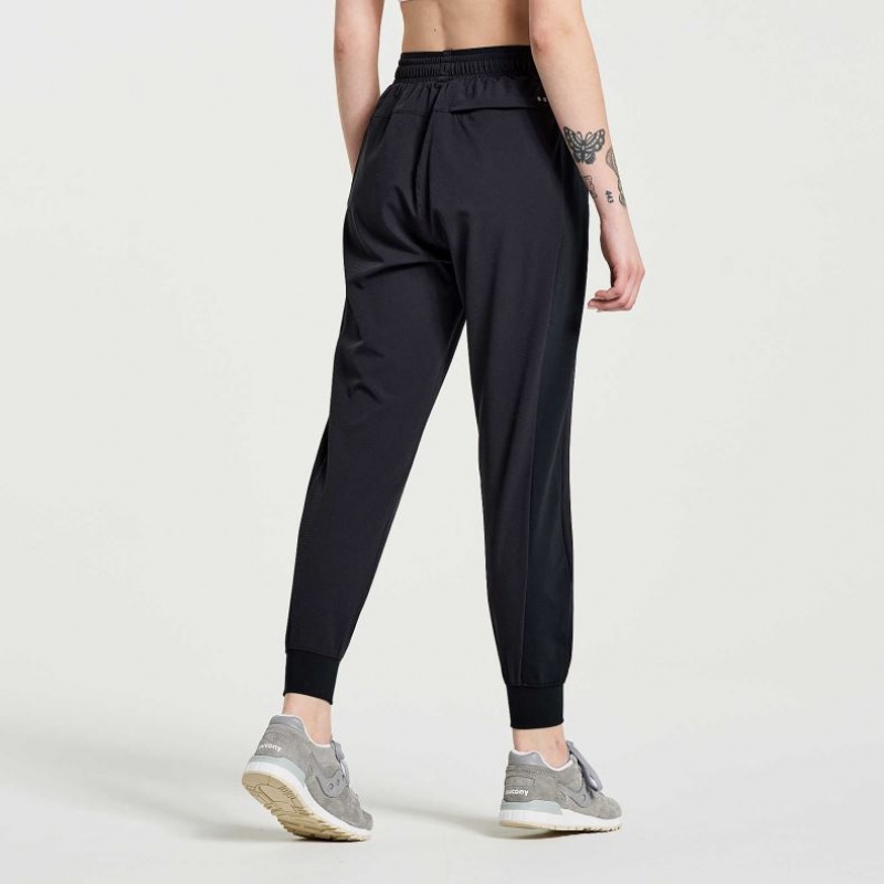 Saucony Boston Woven Women's Jogger Black | IRELAND CUVA