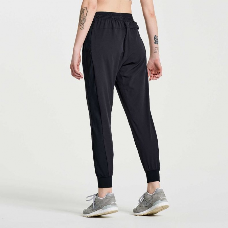 Saucony Boston Woven Women's Jogger Black | IRELAND CUVA