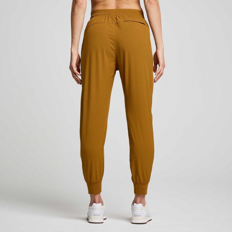 Saucony Boston Woven Women's Jogger Brown | IRELAND VEZC