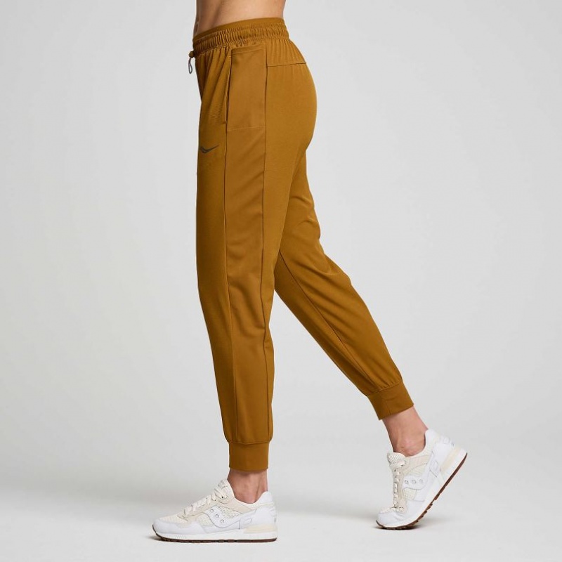 Saucony Boston Woven Women's Jogger Brown | IRELAND VEZC