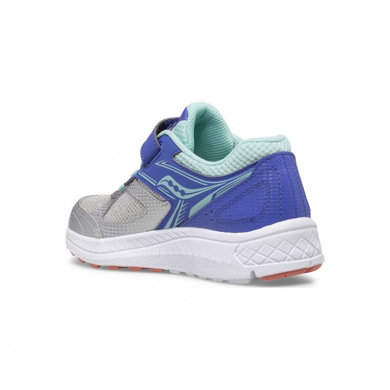 Saucony Cohesion 14 A/C Big Kids'' Sneakers Silver | IRELAND BKOE