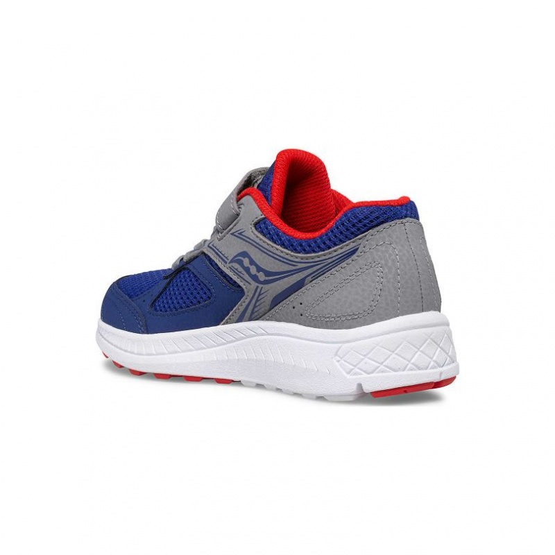 Saucony Cohesion 14 A/C Big Kids'' Sneakers Navy / Grey | IRELAND KOSV