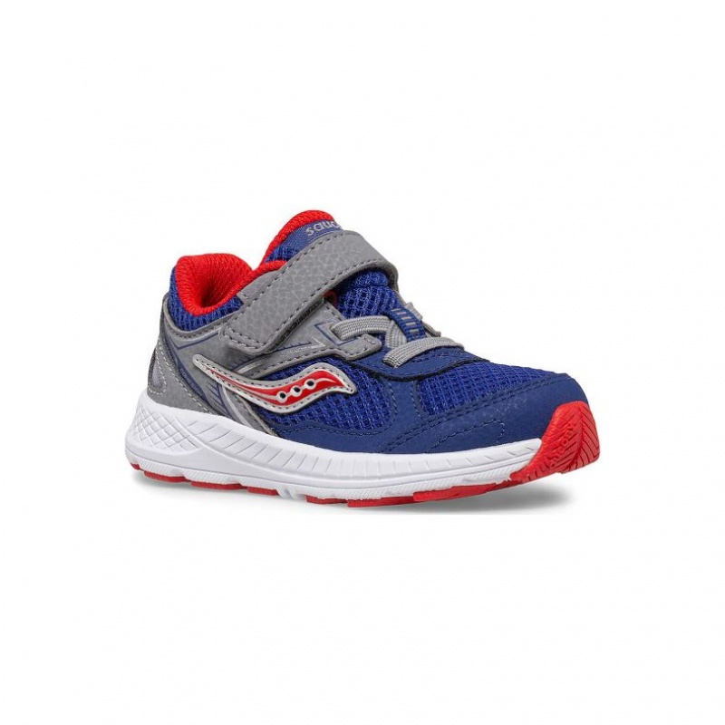 Saucony Cohesion 14 A/C Jr. Little Kids'' Sneakers Navy / Grey | IRELAND XCEK