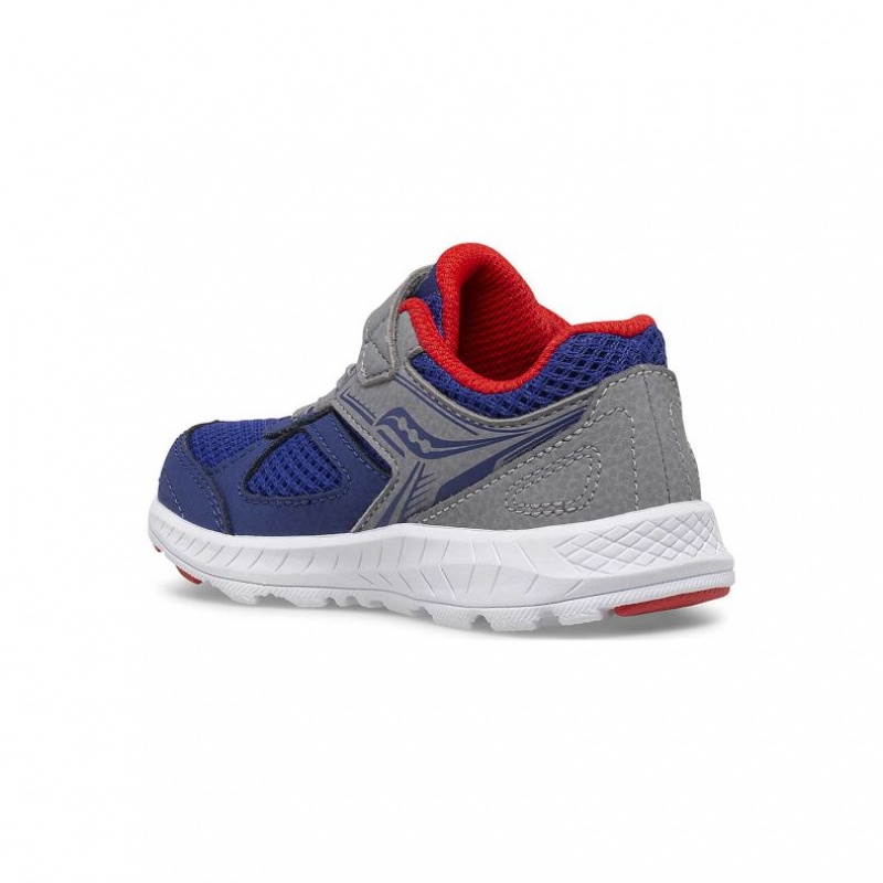 Saucony Cohesion 14 A/C Jr. Little Kids'' Sneakers Navy / Grey | IRELAND XCEK