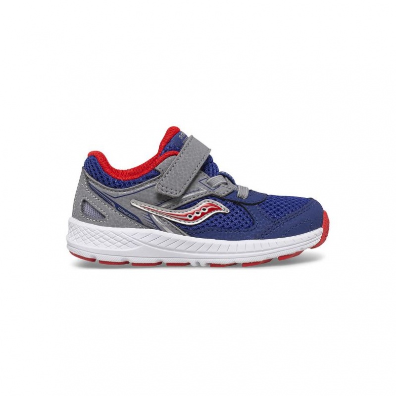 Saucony Cohesion 14 A/C Jr. Little Kids\'\' Sneakers Navy / Grey | IRELAND XCEK