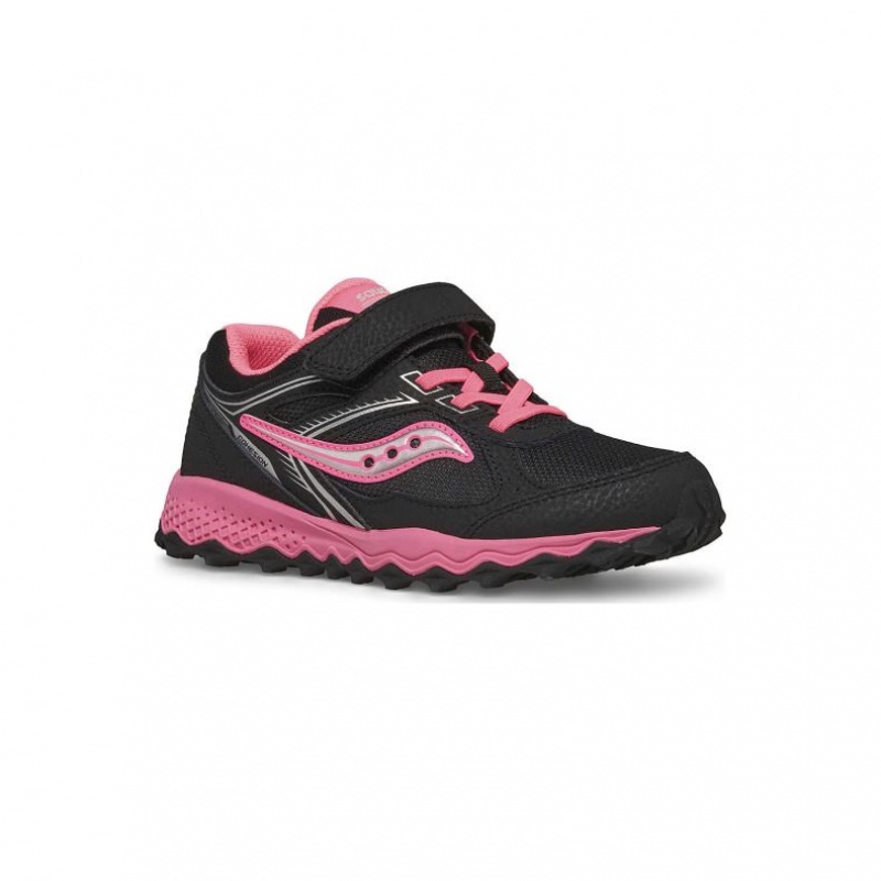 Saucony Cohesion TR14 A/C Big Kids'' Sneakers Black / Pink | IRELAND PHDM