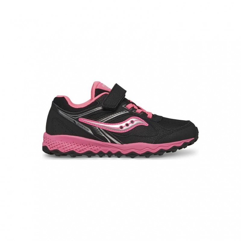 Saucony Cohesion TR14 A/C Big Kids\'\' Sneakers Black / Pink | IRELAND PHDM