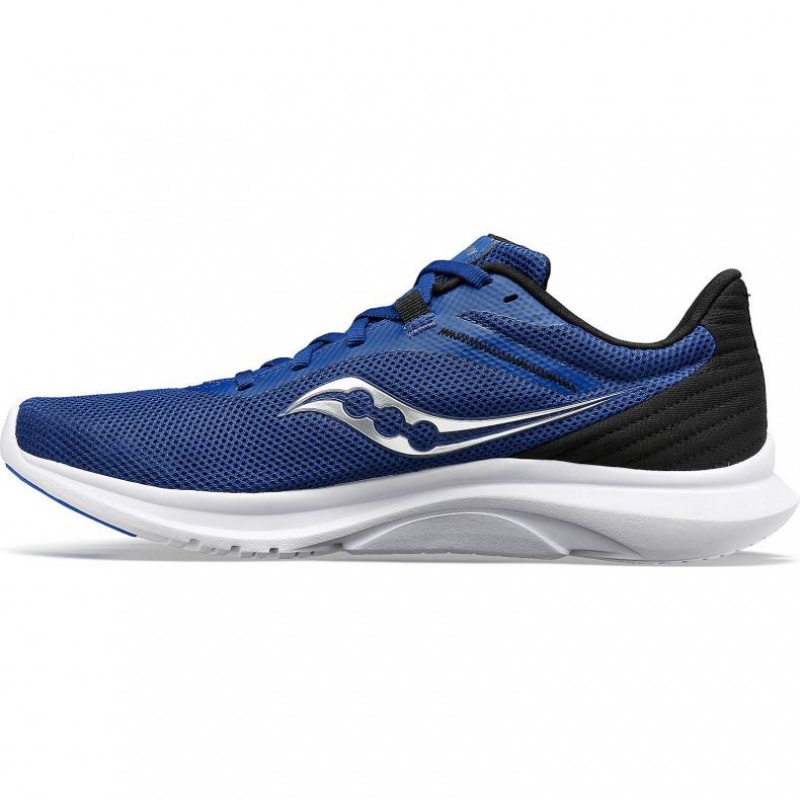 Saucony Convergence Men's Running Shoes Indigo / Black | IRELAND WBAG