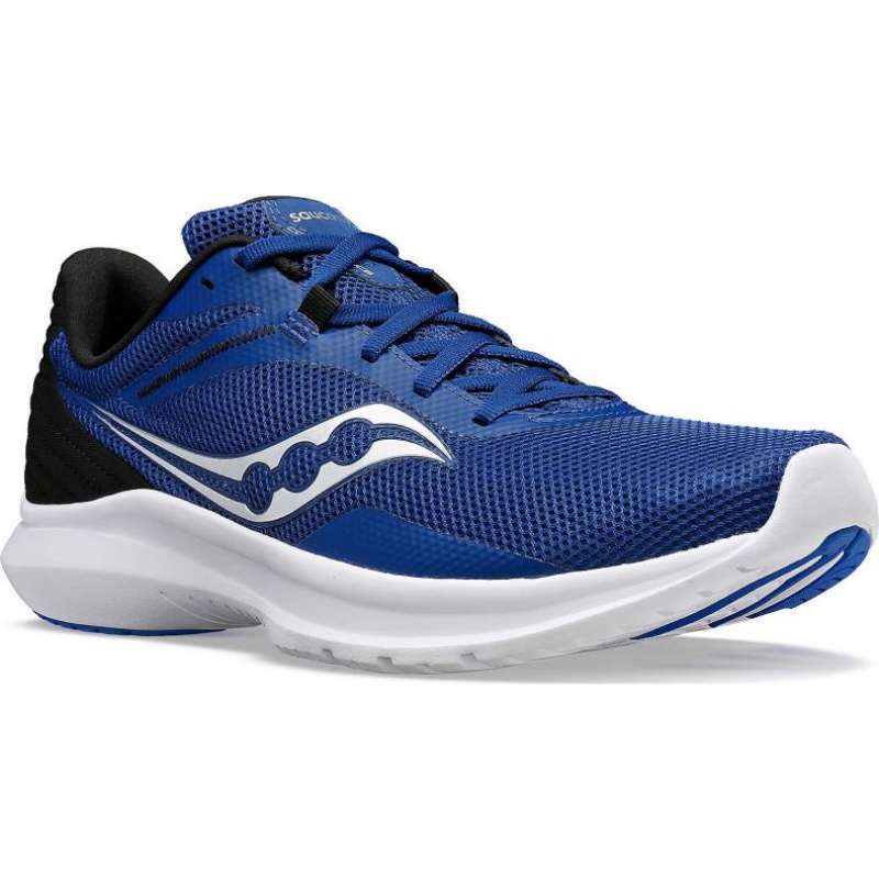 Saucony Convergence Men's Running Shoes Indigo / Black | IRELAND WBAG