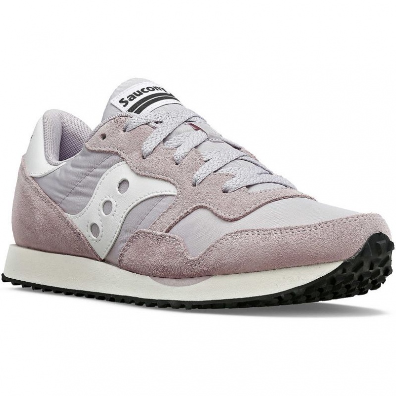 Saucony DXN Women's Sneakers Grey / Pink | IRELAND UJLS