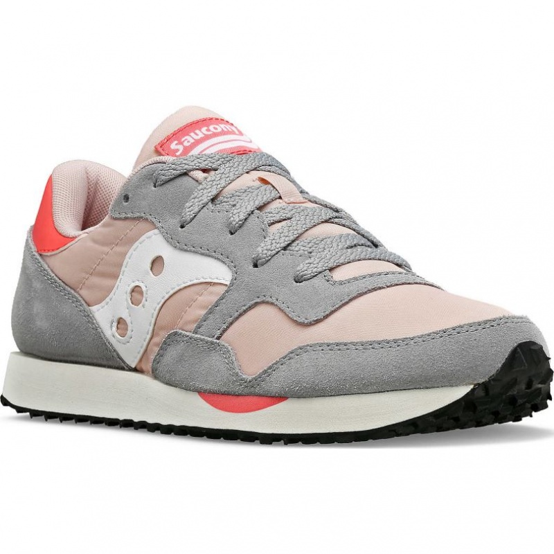 Saucony DXN Women's Sneakers Grey / Pink | IRELAND GUHN