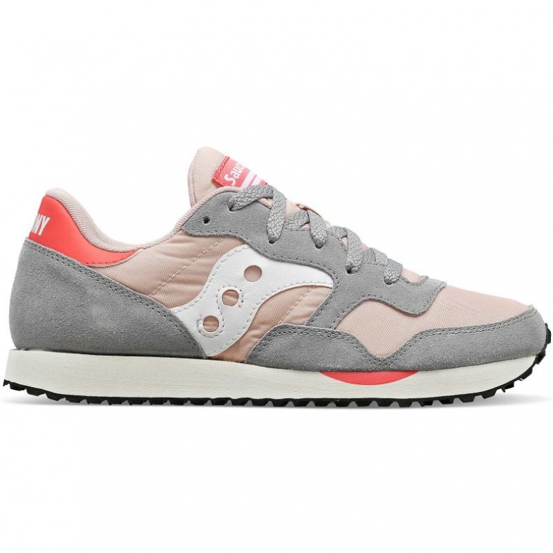 Saucony DXN Women\'s Sneakers Grey / Pink | IRELAND GUHN