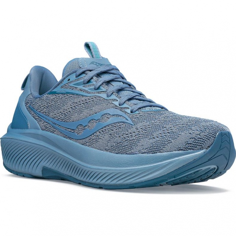 Saucony Echelon 9 Men's Running Shoes Blue | IRELAND AZJU