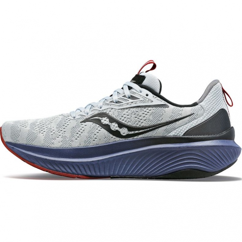 Saucony Echelon 9 Men's Running Shoes Grey | IRELAND KPIF