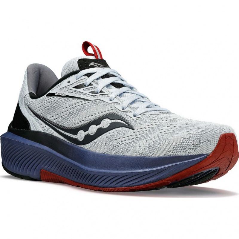 Saucony Echelon 9 Men's Running Shoes Grey | IRELAND KPIF