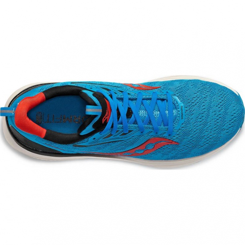 Saucony Echelon 9 Men's Running Shoes Turquoise | IRELAND RLQU