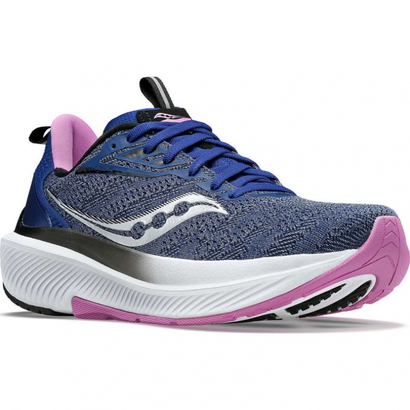 Saucony Echelon 9 Women's Running Shoes Indigo | IRELAND GEUM