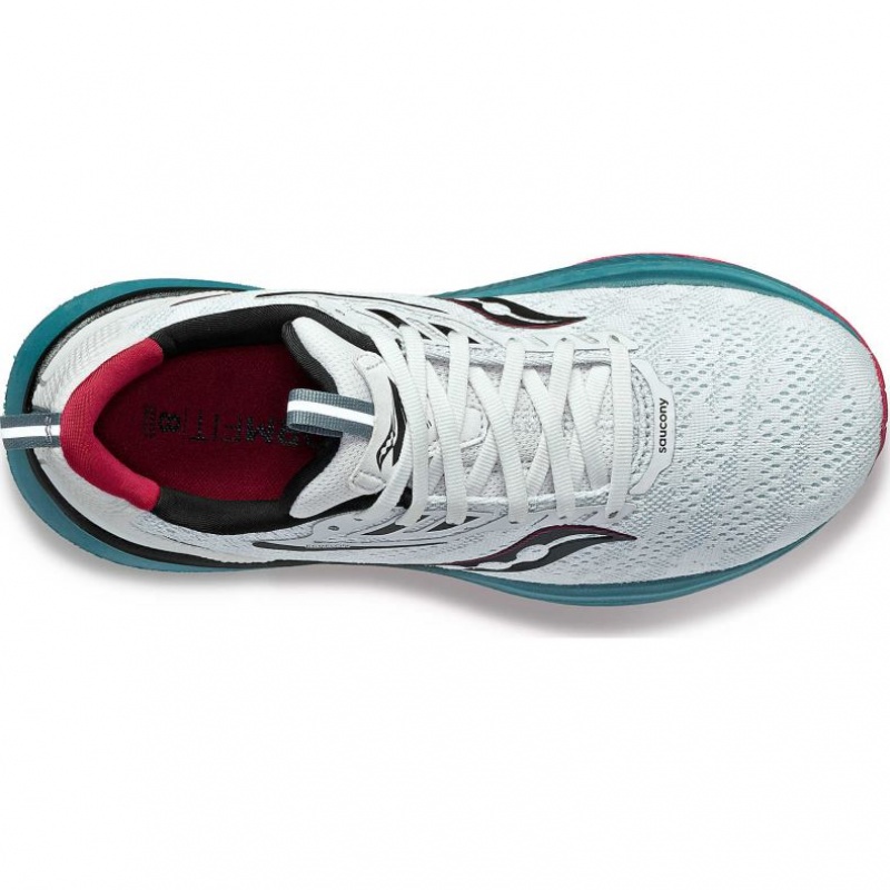 Saucony Echelon 9 Women's Running Shoes White | IRELAND FTIJ