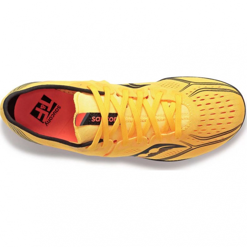 Saucony Endorphin 3 Men's Spikes Yellow | IRELAND PYHR