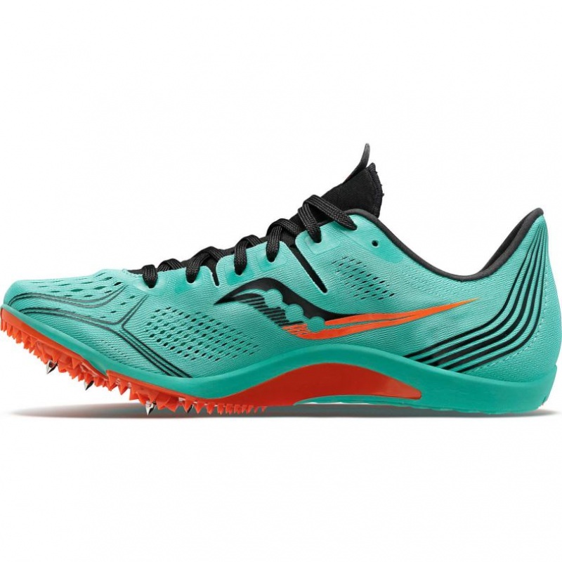 Saucony Endorphin 3 Women's Spikes Turquoise | IRELAND KMHJ