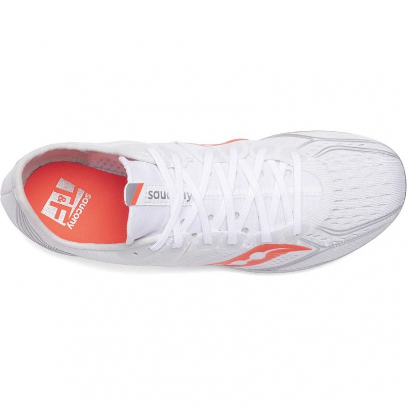 Saucony Endorphin 3 Women's Spikes White | IRELAND RHPZ