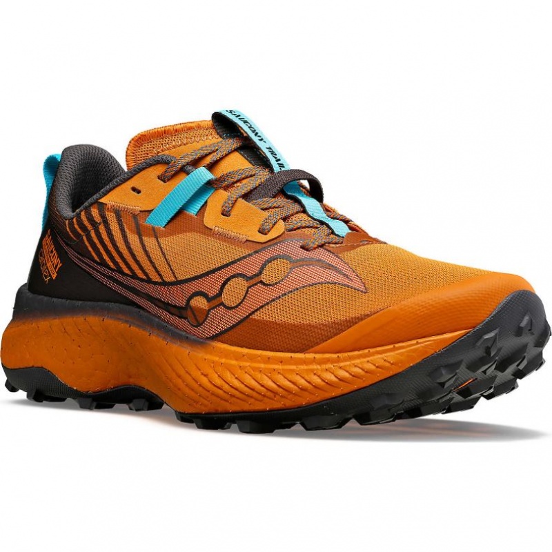 Saucony Endorphin Edge Men's Trail Running Shoes Orange | IRELAND XWJF