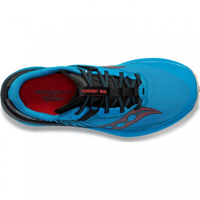 Saucony Endorphin Edge Men's Trail Running Shoes Blue | IRELAND FECT