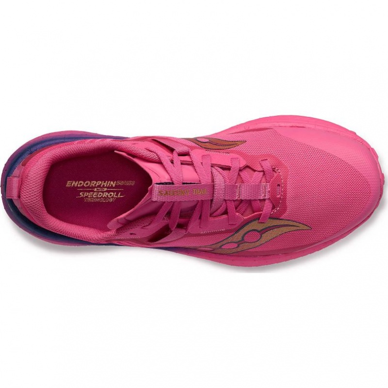 Saucony Endorphin Edge Women's Running Shoes Pink | IRELAND SGWX