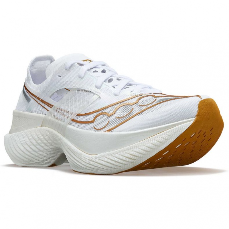 Saucony Endorphin Elite Men's Running Shoes White | IRELAND CFHW