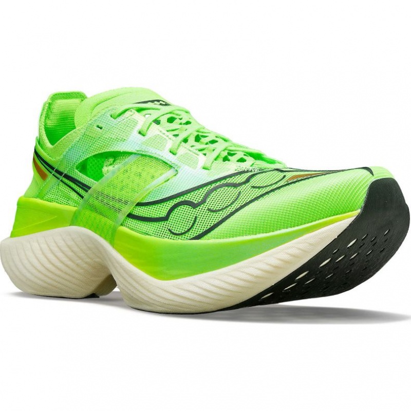 Saucony Endorphin Elite Men's Running Shoes Green | IRELAND BQCM