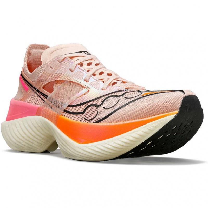 Saucony Endorphin Elite Men's Running Shoes Pink | IRELAND UIKJ