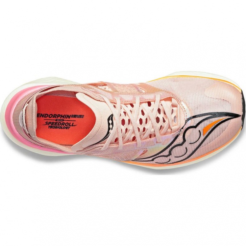 Saucony Endorphin Elite Women's Running Shoes Pink | IRELAND XFEO