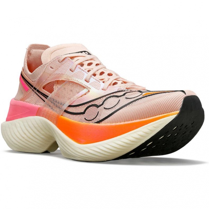 Saucony Endorphin Elite Women's Running Shoes Pink | IRELAND XFEO