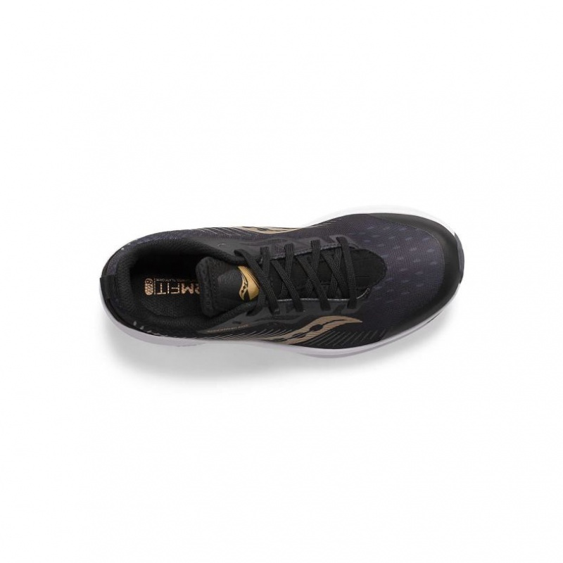 Saucony Endorphin KDZ Big Kids'' Sneakers Black / Gold | IRELAND HBYR