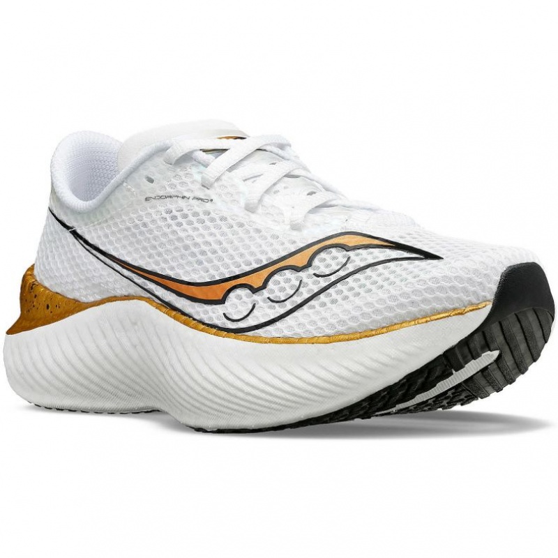 Saucony Endorphin Pro 3 Men's Running Shoes White | IRELAND PWCU