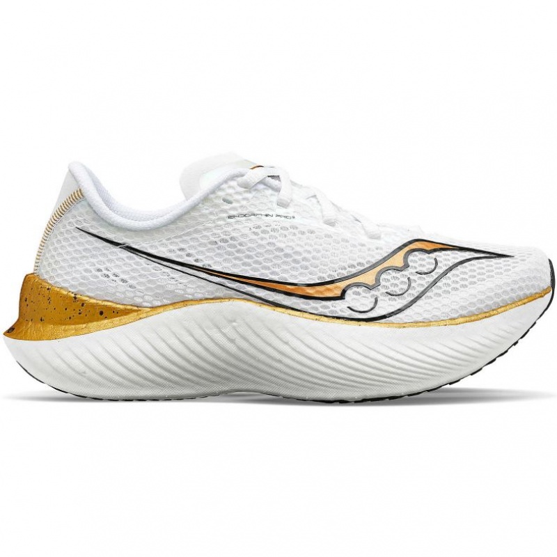 Saucony Endorphin Pro 3 Men\'s Running Shoes White | IRELAND PWCU