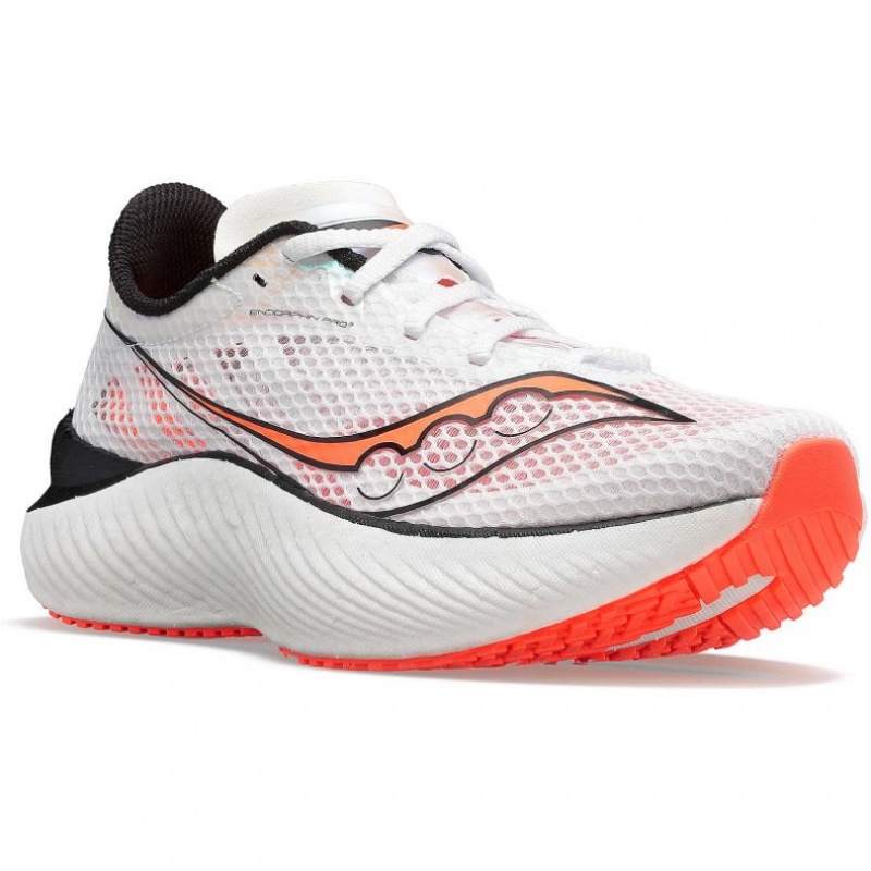 Saucony Endorphin Pro 3 Men's Running Shoes White | IRELAND VIGL