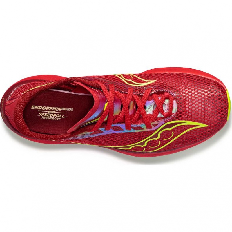 Saucony Endorphin Pro 3 Men's Running Shoes Red | IRELAND BHNZ