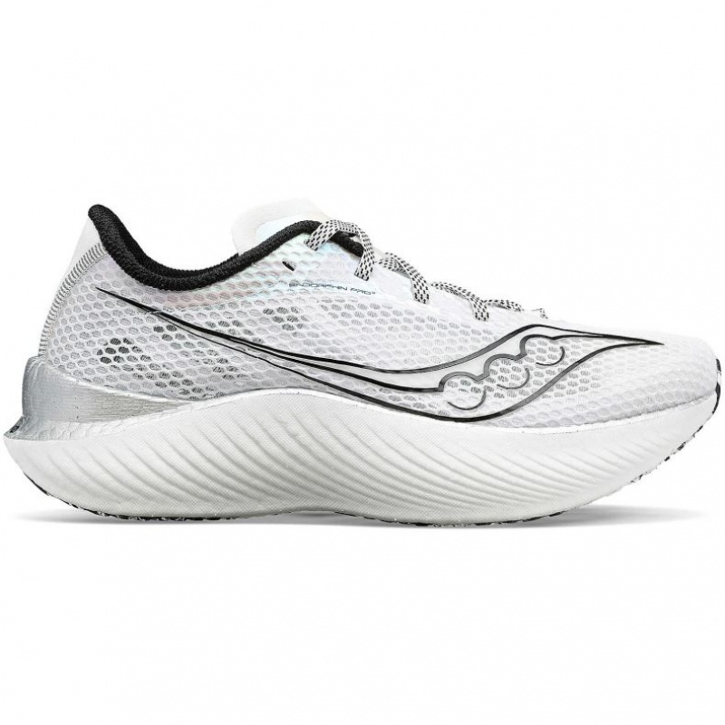 Saucony Endorphin Pro 3 Men\'s Running Shoes White | IRELAND NFUX