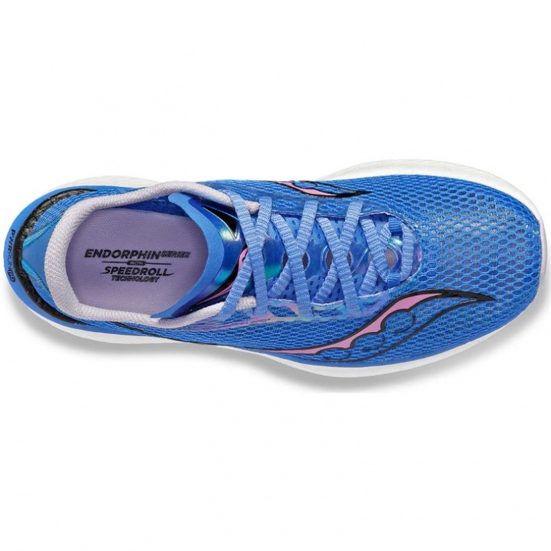 Saucony Endorphin Pro 3 Women's Running Shoes Blue | IRELAND WVIU