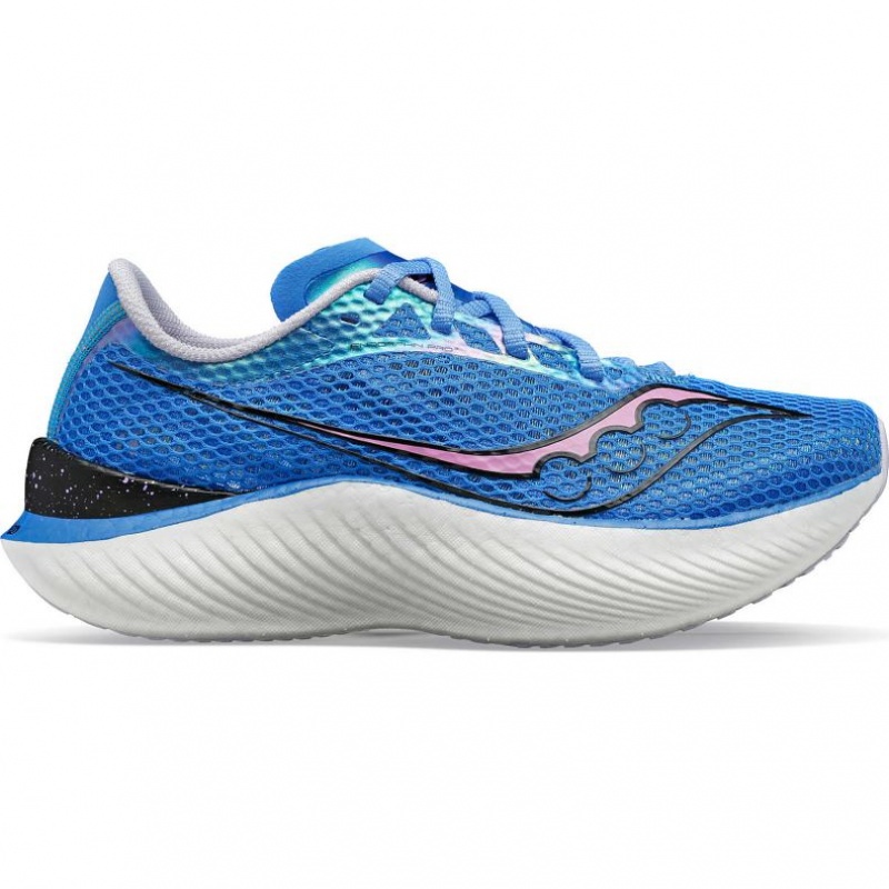 Saucony Endorphin Pro 3 Women\'s Running Shoes Blue | IRELAND WVIU